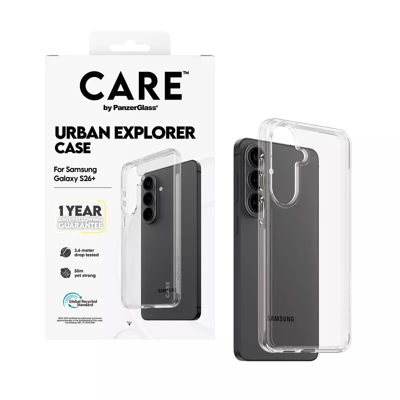 PanzerGlass CARE™ by ® Urban Explorer etui Transparent Samsung Galaxy S26+