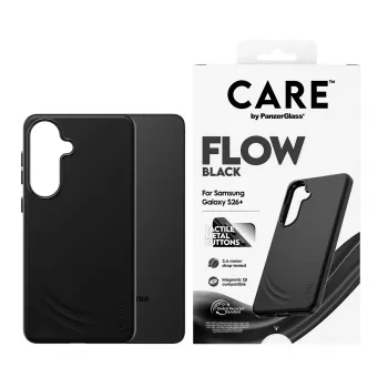 PanzerGlass CARE™ by ® Flow etui Czarny w. Qi Samsung Galaxy S26+