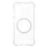 Ochronne etui na telefon PanzerGlass CARE Samba Transparent z białą wersją Qi do Samsung Galaxy S26