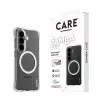 Ochronne etui na telefon PanzerGlass CARE Samba Transparent z białą wersją Qi do Samsung Galaxy S26