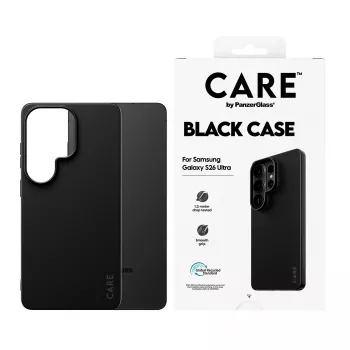 Etui TPU PanzerGlass CARE™ do Samsung Galaxy S26 Ultra — czarne