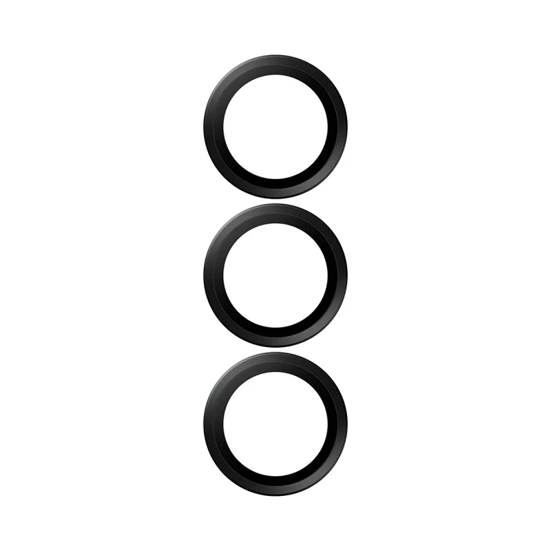 Ochrona obiektywu aparatu PanzerGlass Hoops Ceramic II dla Samsung Galaxy S26 / S26+, szkło hartowane, silikon, przezroczysta