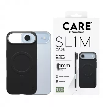 Etui ochronne PanzerGlass CARE SL1M z MagSafe do Apple iPhone Air, czarne