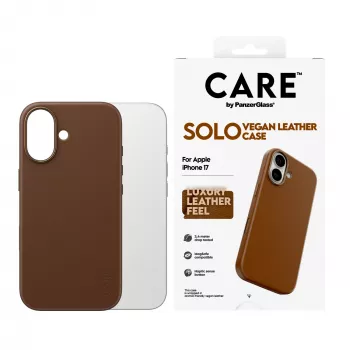 Etui ochronne PanzerGlass CARE Solo do iPhone 17, brązowy
