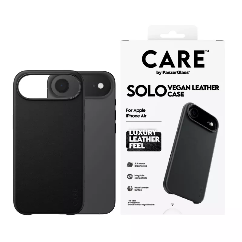 Pokrowiec ochronny PanzerGlass CARE Solo do Apple iPhone Air, czarny