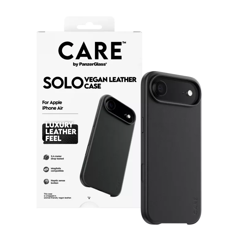 Pokrowiec ochronny PanzerGlass CARE Solo do Apple iPhone Air, czarny