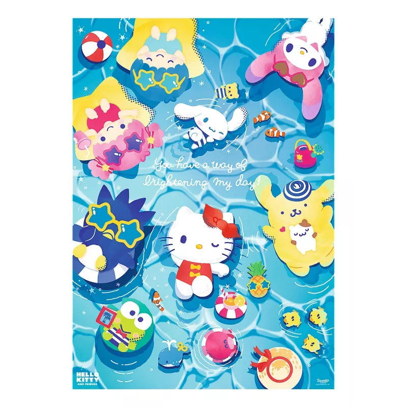 Puzzle TREFL Hello Kitty Summer Relaxation — 1000 elementów (model 12067)