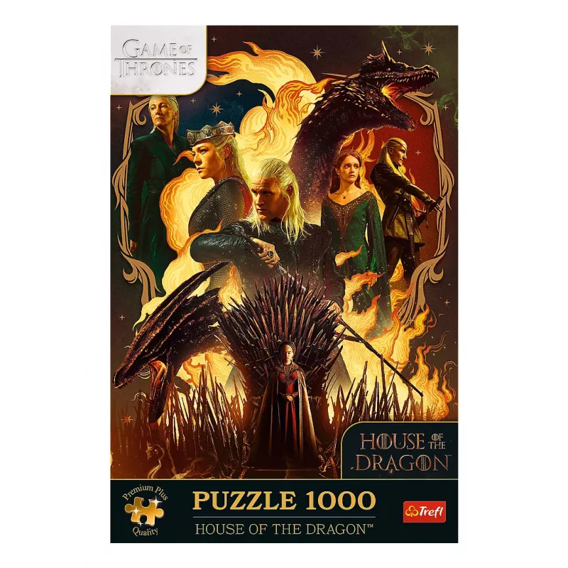 Puzzle TREFL Premium Plus Quality 1000 szt. – Fantasy, szerokość 480 mm