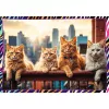 Zestaw puzzli TREFL Funny — 4 x 250 elementów, tematyczny zestaw dla dzieci