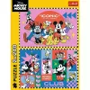 Puzzle TREFL 2x200 elementów „Czas z przyjaciółmi Miki Donald” — 2 puzzle, po 200 szt.