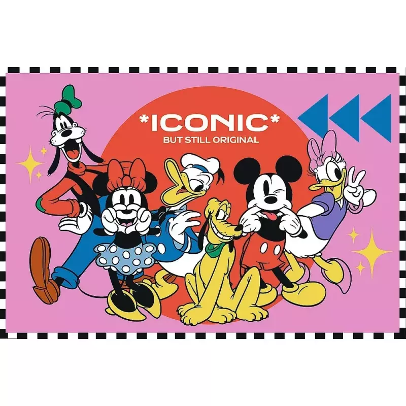 Puzzle TREFL 2x200 elementów „Czas z przyjaciółmi Miki Donald” — 2 puzzle, po 200 szt.