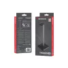 Stojak na słuchawki GENESIS NGM-2232 ABS Aluminium TPU Czarny Szary