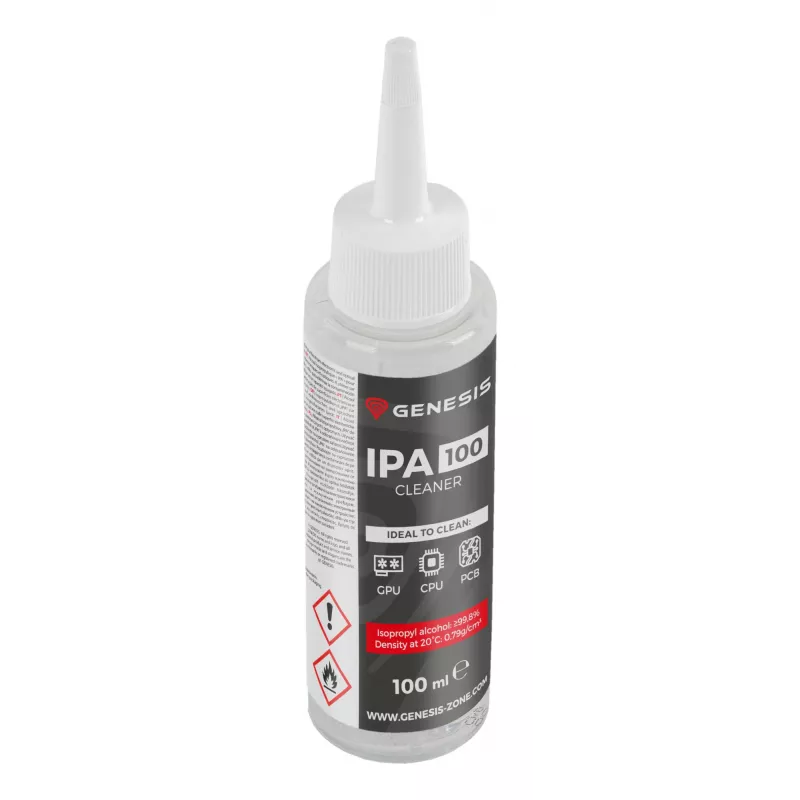 Narzędzie do usuwania pasty termoprzewodzącej GENESIS IPA 100 Pojemność 100 ml