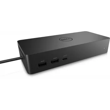 DELL Universal Dock - UD22, stacja dokująca, USB 3.2 Gen 2 (3.1 Gen 2) Type-C, 96 W, 10,100,1000 Mbit/s, czarny, 5120 x 2880 pikseli