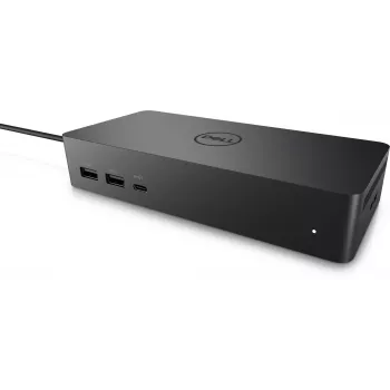 DELL Universal Dock - UD22, stacja dokująca, USB 3.2 Gen 2 (3.1 Gen 2) Type-C, 96 W, 10,100,1000 Mbit/s, czarny, 5120 x 2880 pikseli