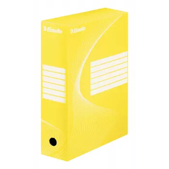 Esselte Archiving Box Vivida FSC® BOXY 100 mm, Żółty, A4, Pozioma/Pionowa, 100 mm, 352 mm, 250 mm
