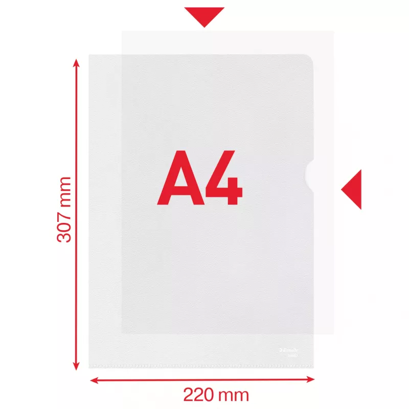 Esselte Essential Folder A4, 30% tworzywa z recyklingu przedkonsumenckiego