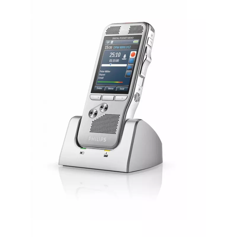 Philips DPM8100 Karta Flash Srebrny