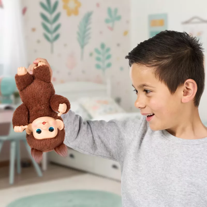 Moose Toys Little Live Pets My Baby Monkey 'Chikki Cherry', Chłopiec/Dziewczynka, 2 lat(a), Dźwiękowa
