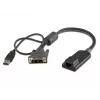 Vertiv Avocent MPUIQ-VMCDV KVM Interfejs Adapter DVI, USB 2.0 Czarny