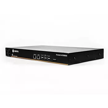Vertiv Avocent 8-portowy ACS 8000 z podwójnym zasilaczem AC i modemem analogowym - ACS8008MDAC-404