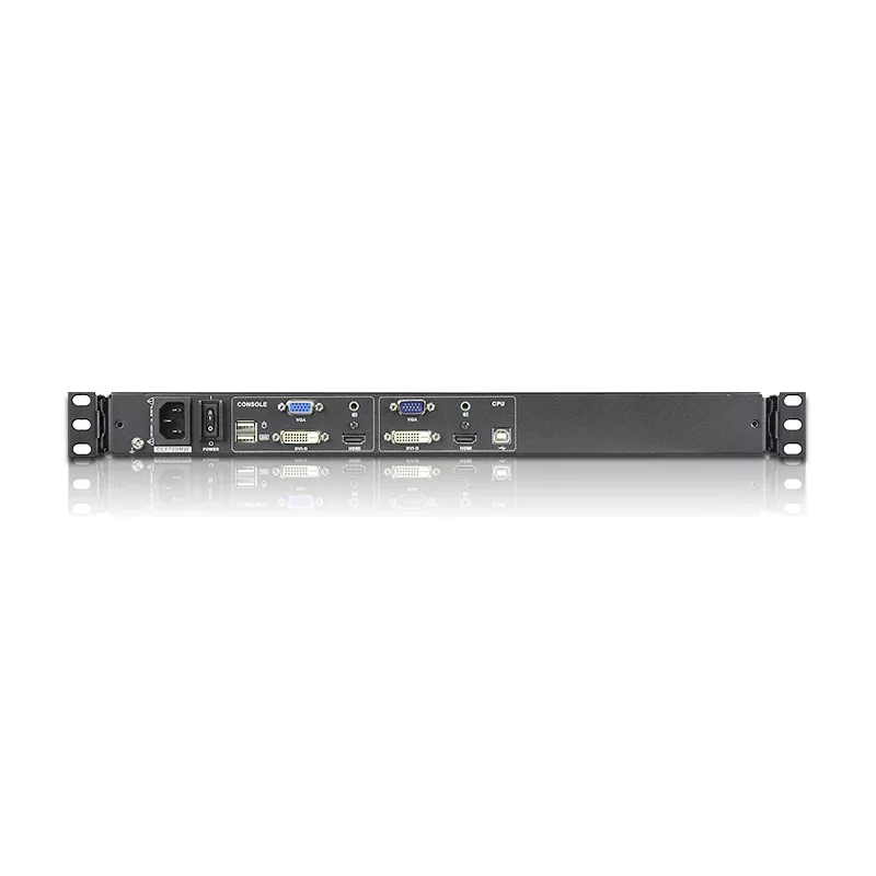 ATEN CL6700MW przełącznik KVM Montaż w szafie rack Czarny