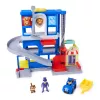 PAW Patrol : Pup Squad, Search & Rescue HQ Playset z Chase Pup Squad Racer, Figurką Humdingera i Kiciem, Zabawki dla dzieci, chłopców i dziewczynek od 3 lat