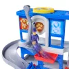 PAW Patrol : Pup Squad, Search & Rescue HQ Playset z Chase Pup Squad Racer, Figurką Humdingera i Kiciem, Zabawki dla dzieci, chłopców i dziewczynek od 3 lat