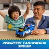 PAW Patrol : Search & Rescue, Chase Launch 'N' Rescue Cruiser z figurką i 2 pociskami, światłami, dźwiękami i ukrytą wyrzutnią, zabawki dla dzieci dla chłopców i dziewczynek od 3 lat