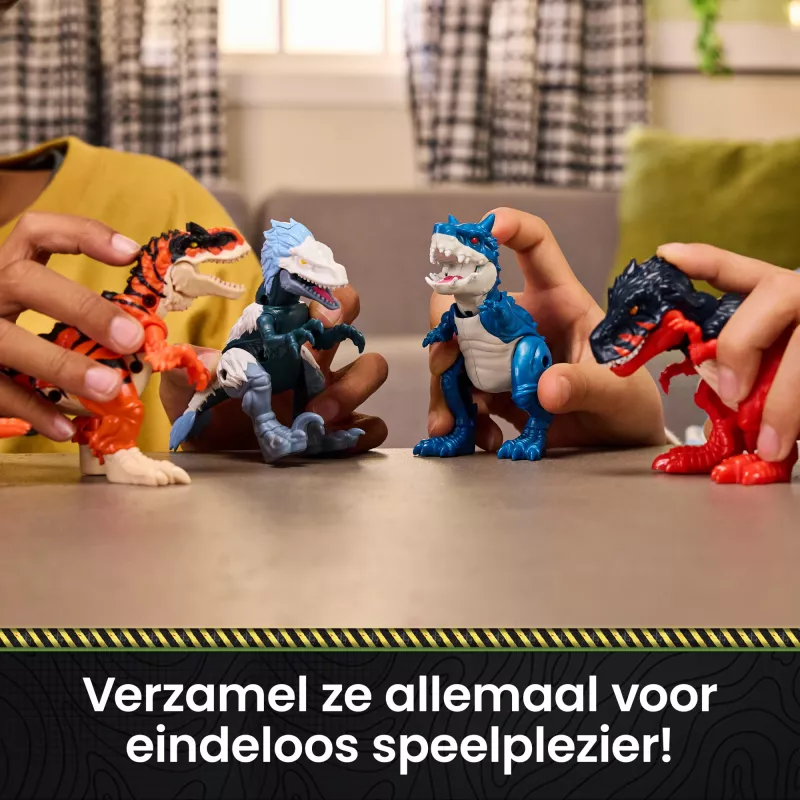 Primal Hatch Hybrid Hatchers Zabawkowy dinozaur i jajo, tajemnicze mini stworzenie dino, zabawki dla chłopców i dziewczynek w wieku od 5 lat, wzory mogą się różnić