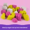 Kinetic Sand, Zestaw miksera do smoothie, dodatki do koszyczka wielkanocnego, zawiera 14 uncji formowalnego piasku, narzędzia i foremkę na loda, zabawkowa żywność