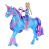 Unicorn Academy, Train & Glow Świecący Jednorożec River z Isabel, Pomysł na Prezent Wielkanocny, Lalki i Zabawki z Jednorożcami dla Dziewczynek, Zawiera 3 Akcesoria Treningowe