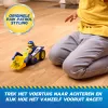 PAW Patrol : Search & Rescue, pojazd Rubble Rescue Bulldozer z 2 figurkami, radiowóz z napędem pull-back, zabawki dla chłopców i dziewczynek w wieku 3+