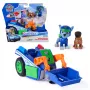 PAW Patrol: Poszukiwania i Ratunek, Pojazd Rocky'ego - Recykler, 2 figurki, Auto z napędem pull-back, Zabawki dla chłopców i dziewczynek od 3 lat