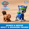 PAW Patrol: Poszukiwania i Ratunek, Pojazd Rocky'ego - Recykler, 2 figurki, Auto z napędem pull-back, Zabawki dla chłopców i dziewczynek od 3 lat