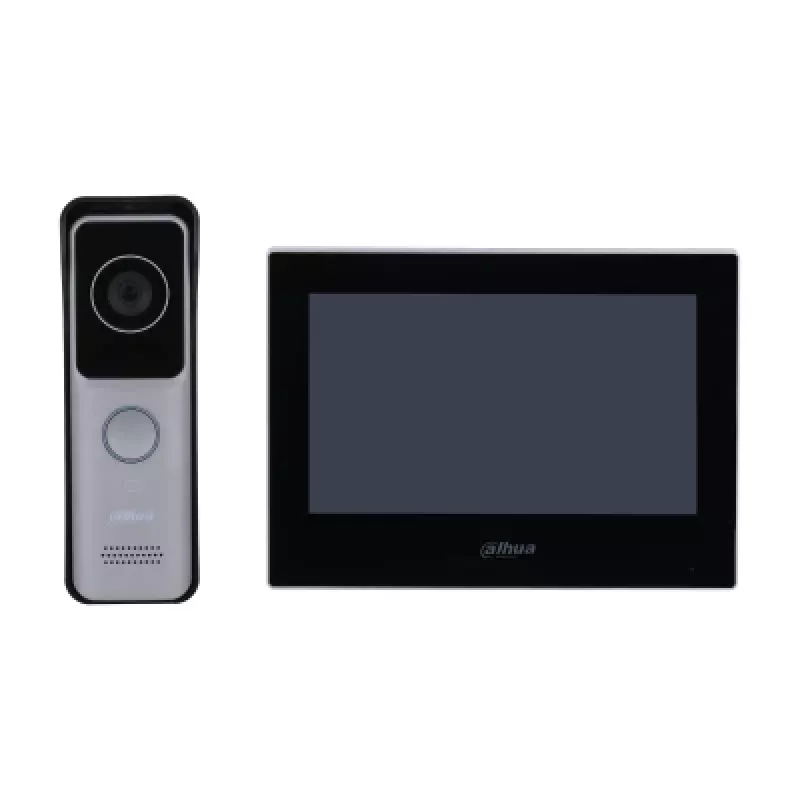 Dahua Technology KTW02 system wideodomofonowy 2 MP 17,8 cm (7″) Jasnoszary