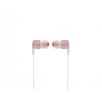 JBL Tune 210 ROSE GOALD, przewodowy, 20 - 20000 Hz, Muzyka, Zestaw słuchawkowy, różowe złoto