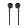 JBL Tune 205 Czarny, przewodowe, 20 - 20000 Hz, połączenia/muzyka, 14,3 g, zestaw słuchawkowy, czarny
