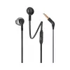 JBL Tune 205 Czarny, przewodowe, 20 - 20000 Hz, połączenia/muzyka, 14,3 g, zestaw słuchawkowy, czarny