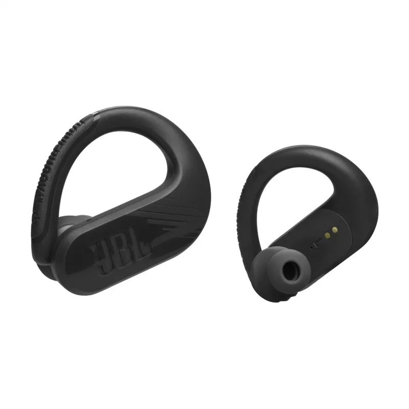 JBL Endurance Peak 3 Czarny Zestaw słuchawkowy True Wireless Stereo (TWS) Zaczep na ucho Połączenia/Muzyka/Sport/Codzienność USB typu C Bluetooth Podstawka ładująca