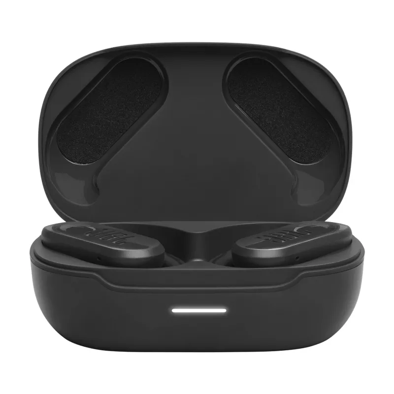 JBL Endurance Peak 3 Czarny Zestaw słuchawkowy True Wireless Stereo (TWS) Zaczep na ucho Połączenia/Muzyka/Sport/Codzienność USB typu C Bluetooth Podstawka ładująca