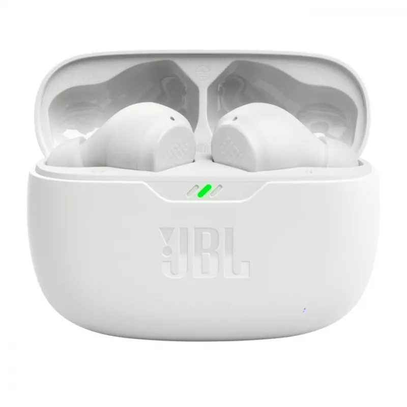 JBL Wave Beam Zestaw słuchawkowy True Wireless Stereo (TWS) Douszny Rozmowy/Muzyka/Sport/Codzienność Bluetooth Biały