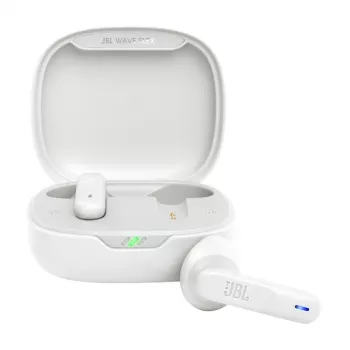 JBL Wave Flex Headset True Wireless Stereo (TWS) In-ear Calls/Music/Sport/Everyday Bluetooth biały