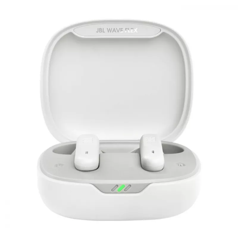 JBL Wave Flex Headset True Wireless Stereo (TWS) In-ear Calls/Music/Sport/Everyday Bluetooth biały