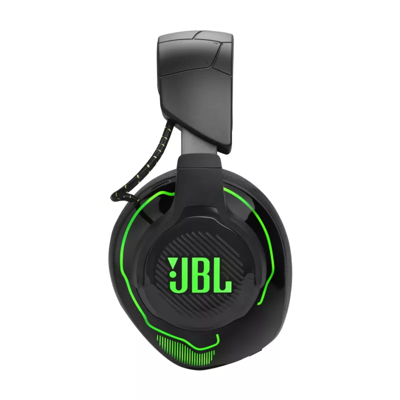 Zestaw słuchawkowy JBL Quantum 910X Przewodowy i bezprzewodowy Nagłowny Gaming USB Type-C Bluetooth Czarny, Zielony