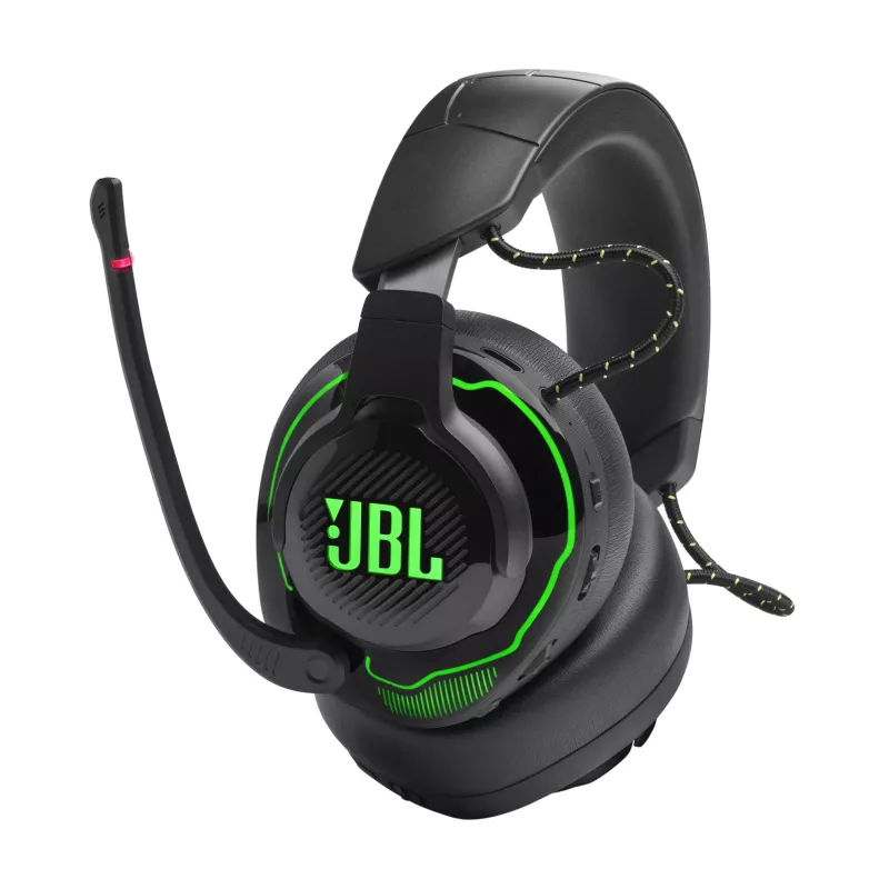 Zestaw słuchawkowy JBL Quantum 910X Przewodowy i bezprzewodowy Nagłowny Gaming USB Type-C Bluetooth Czarny, Zielony