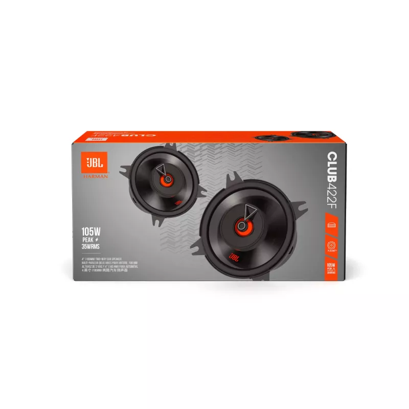 JBL Club 422F głośnik samochodowy Okrągły 2-drożny 105 W 2 szt.
