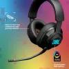 JBL Quantum 400 Czarny, przewodowe, gamingowe, 20 - 20000 Hz, 248 g, słuchawki, czarny