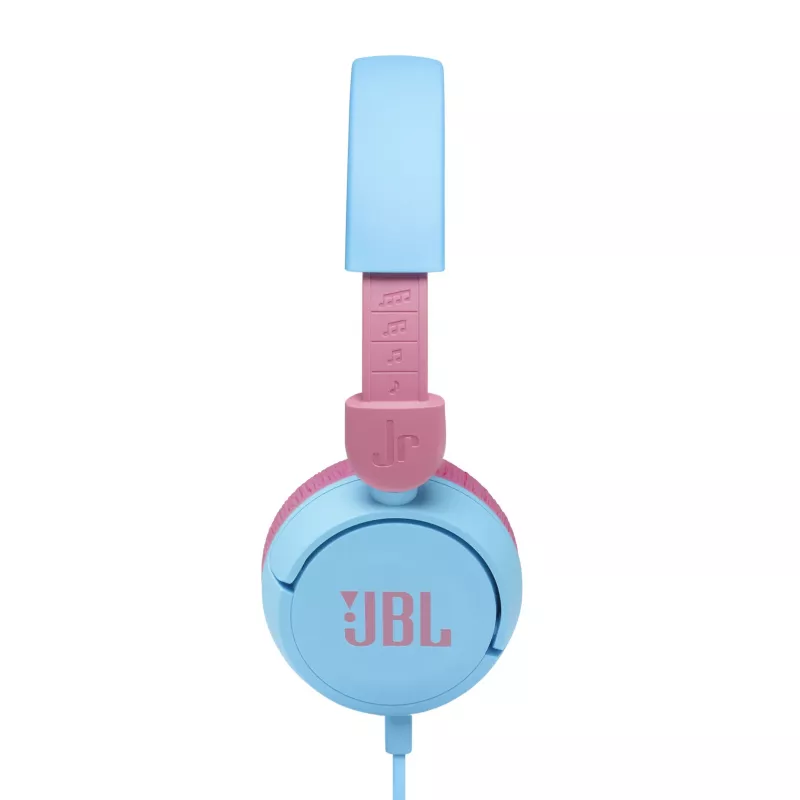 JBL JR310 niebieski, Przewodowy, Muzyka, 20 - 20000 Hz, 112 g, Zestaw słuchawkowy, Niebieski