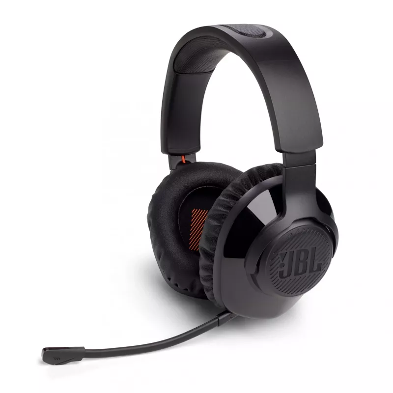 JBL Quantum 350 Czarny, bezprzewodowe, do gier, 20 - 20000 Hz, 247 g, słuchawki, czarne